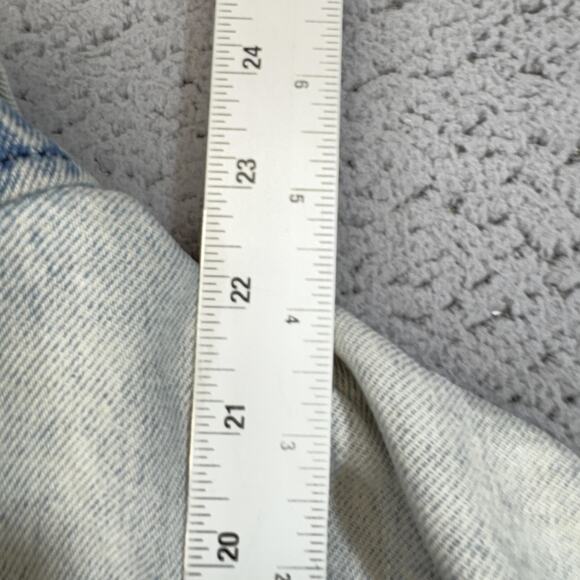 VINTAGE Levis Jacket Mens 39 Small Medium Blue Trucker Denim Acid Washed 80s USA - Picture 9 of 12